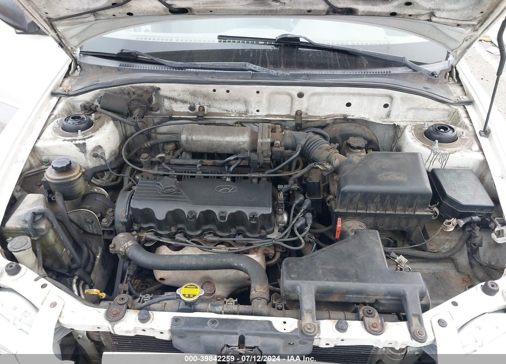 2000 HYUNDAI ACCENT GL VIN: KMHCG45G8YU042843
