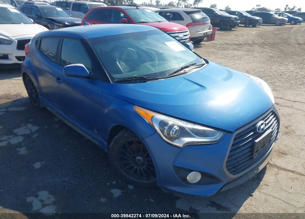 2016 HYUNDAI VELOSTER TURBO RALLY EDITION VIN: KMHTC6AE8GU258072