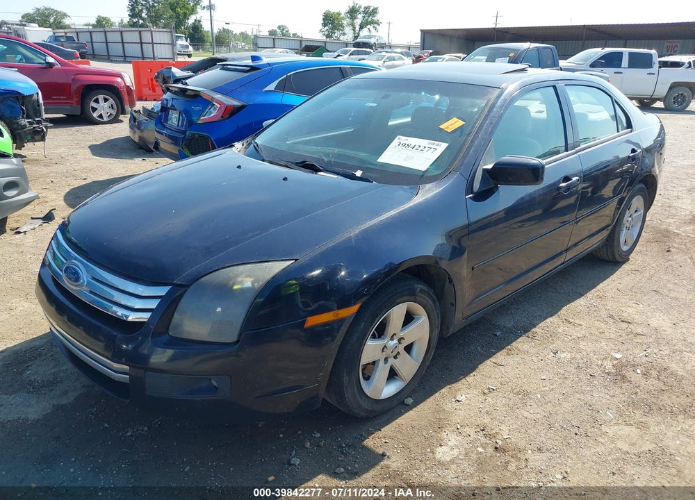 2008 FORD FUSION SE VIN: 3FAHP07Z58R124723