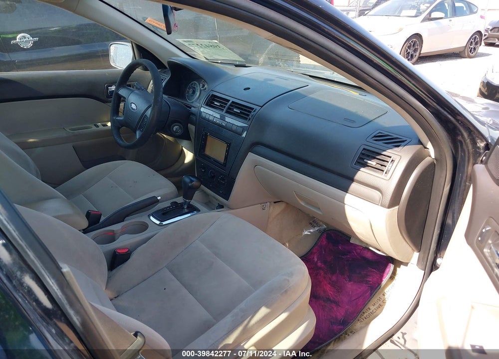 2008 FORD FUSION SE VIN: 3FAHP07Z58R124723