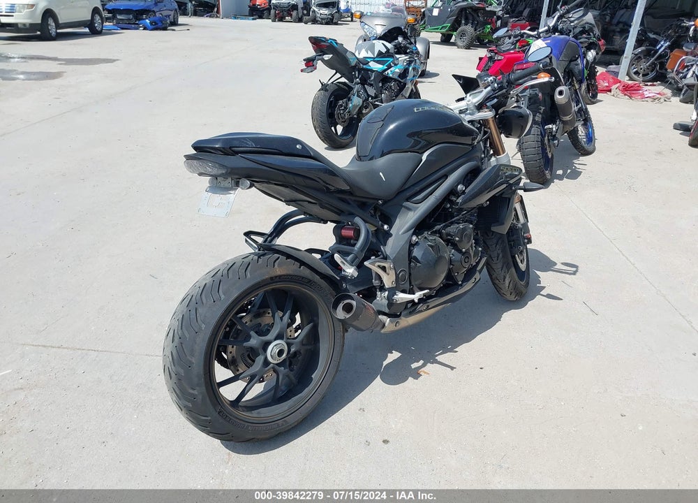 2014 TRIUMPH MOTORCYCLE SPEED TRIPLE ABS VIN: SMTN01PK6ET628994