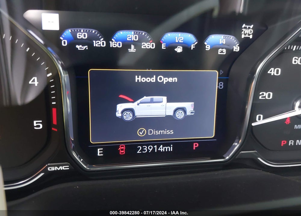 2023 GMC SIERRA 2500HD 4WD  STANDARD BED DENALI VIN: 1GT49REY4PF151991