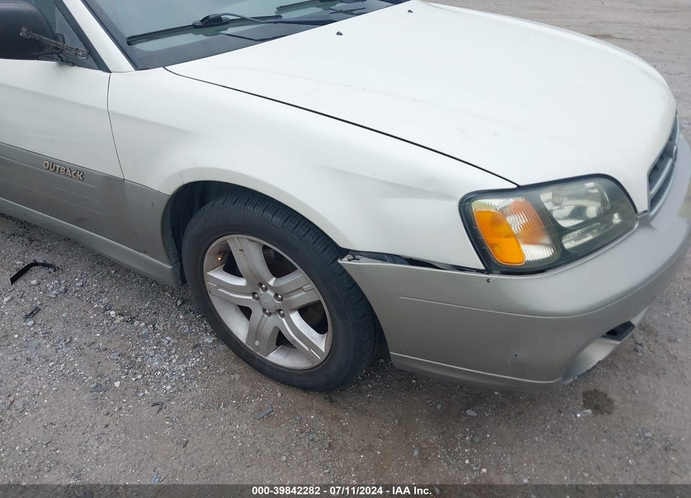 2002 SUBARU OUTBACK VIN: 4S3BH665127614282