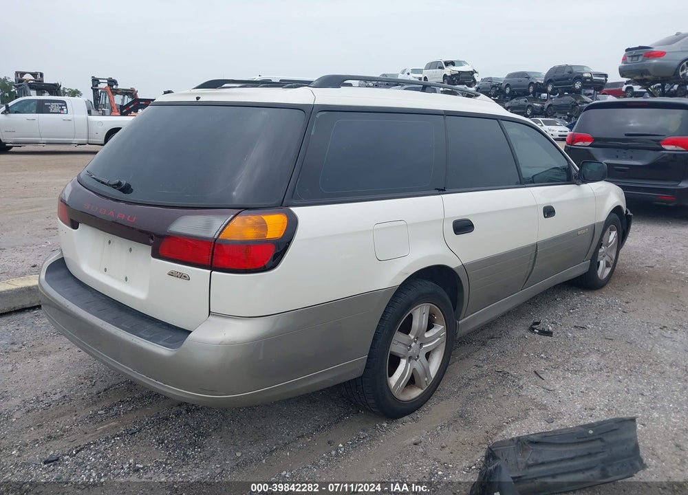 2002 SUBARU OUTBACK VIN: 4S3BH665127614282