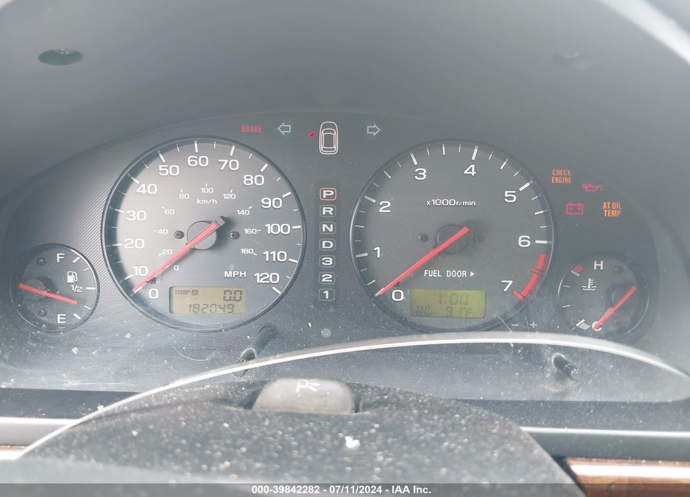 2002 SUBARU OUTBACK VIN: 4S3BH665127614282