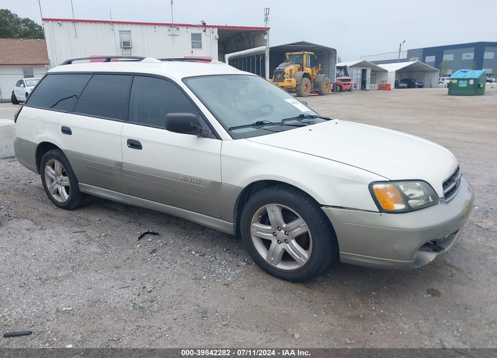 2002 SUBARU OUTBACK VIN: 4S3BH665127614282