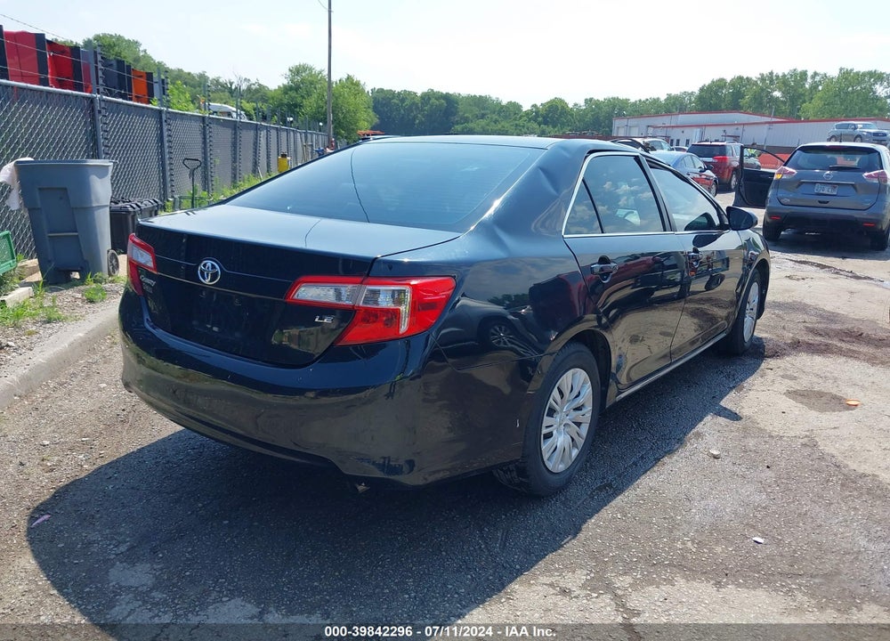 2012 TOYOTA CAMRY LE VIN: 4T1BF1FK9CU588219