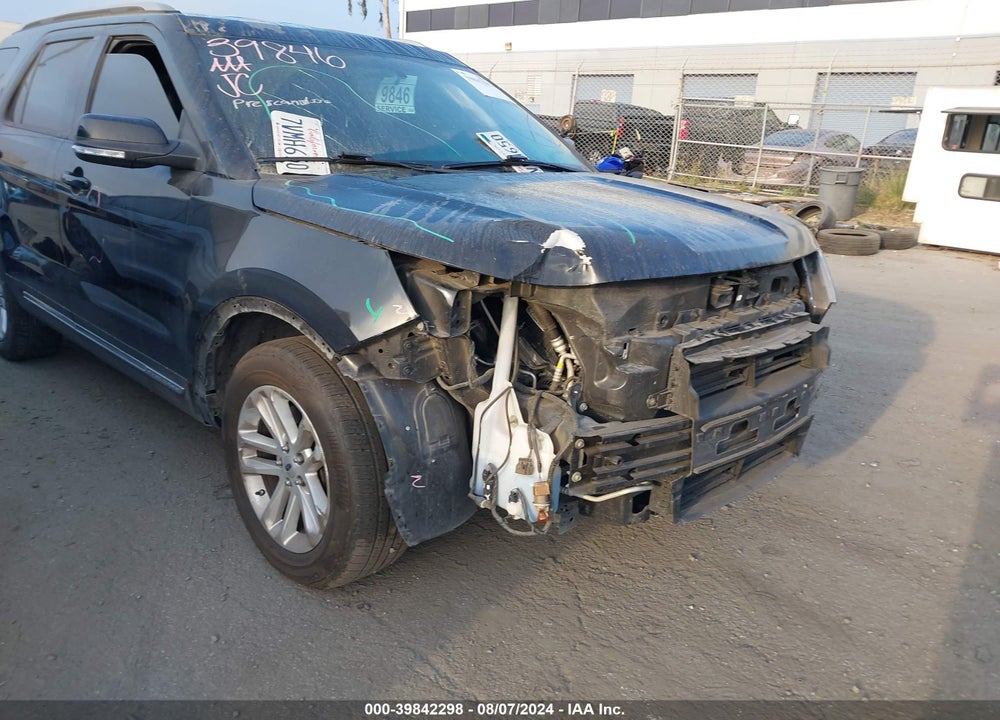 2017 FORD EXPLORER XLT VIN: 1FM5K7D85HGA87840
