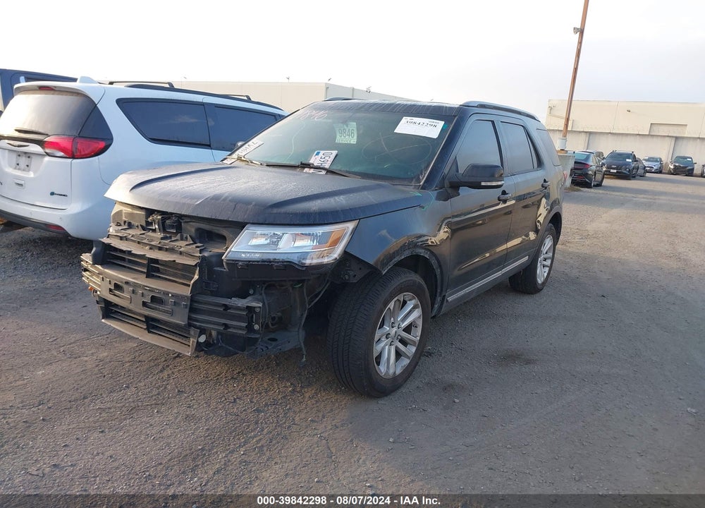 2017 FORD EXPLORER XLT VIN: 1FM5K7D85HGA87840