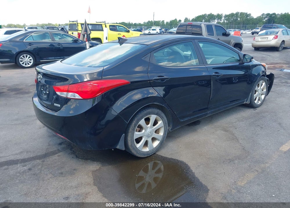 2012 HYUNDAI ELANTRA LIMITED (ULSAN PLANT) VIN: KMHDH4AE2CU456358