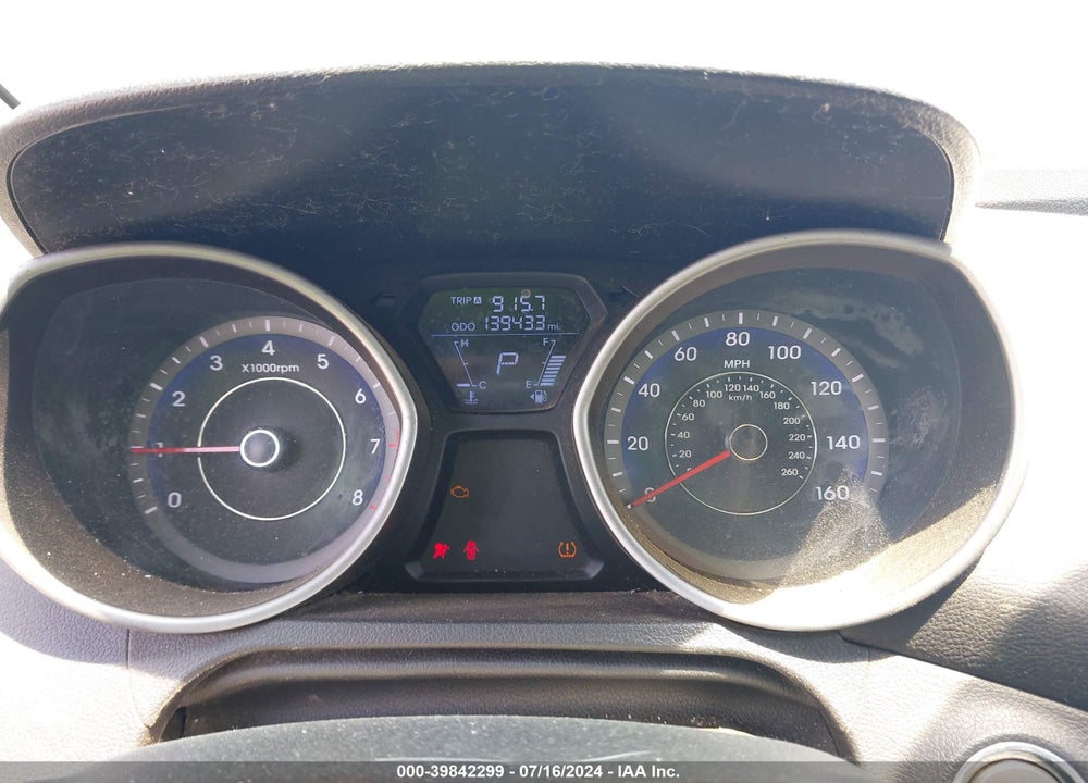 2012 HYUNDAI ELANTRA LIMITED (ULSAN PLANT) VIN: KMHDH4AE2CU456358