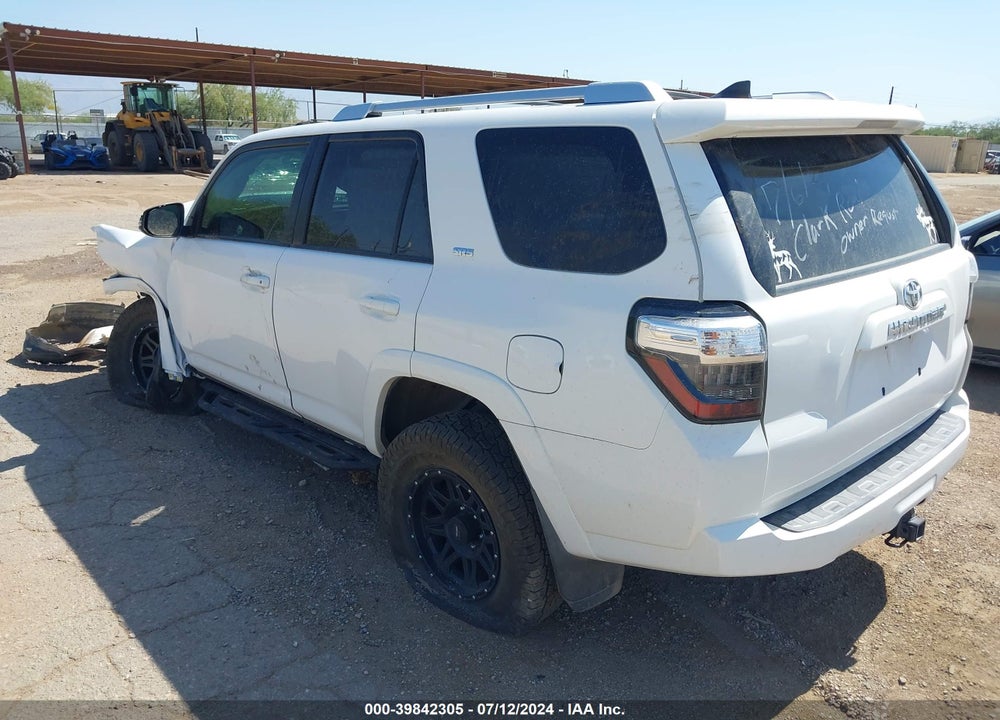 2016 TOYOTA 4RUNNER SR5 PREMIUM VIN: JTEBU5JR8G5318674
