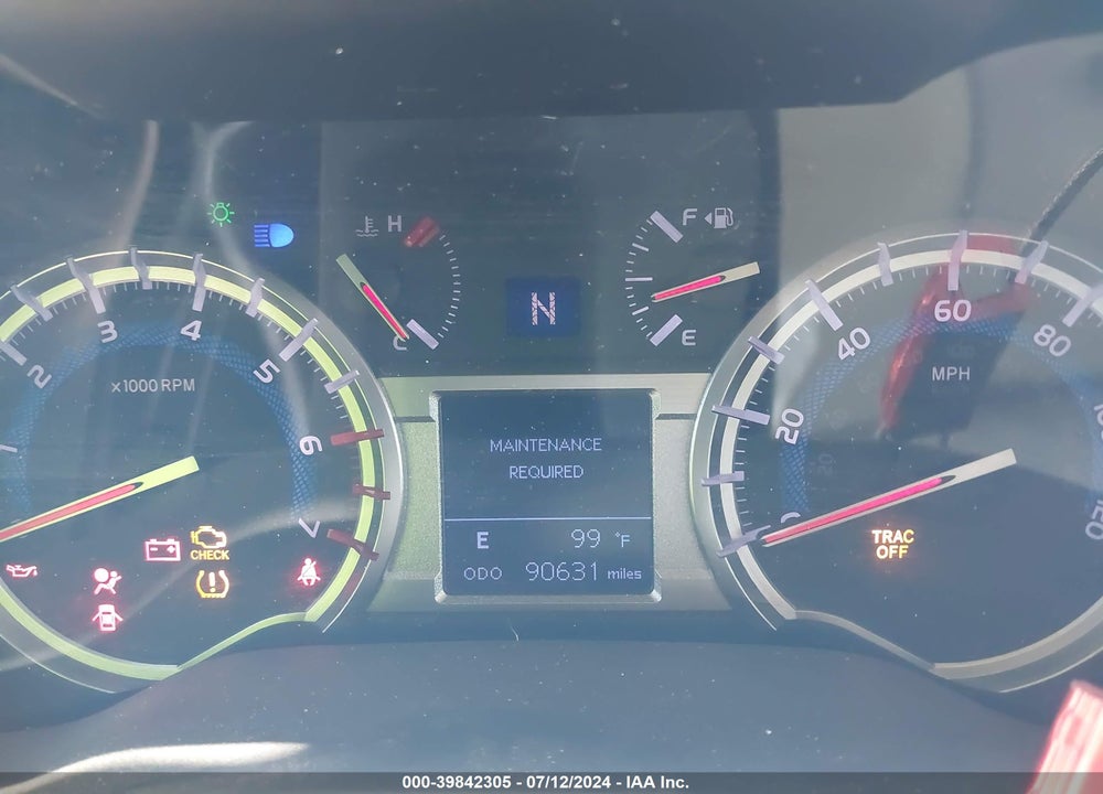 2016 TOYOTA 4RUNNER SR5 PREMIUM VIN: JTEBU5JR8G5318674