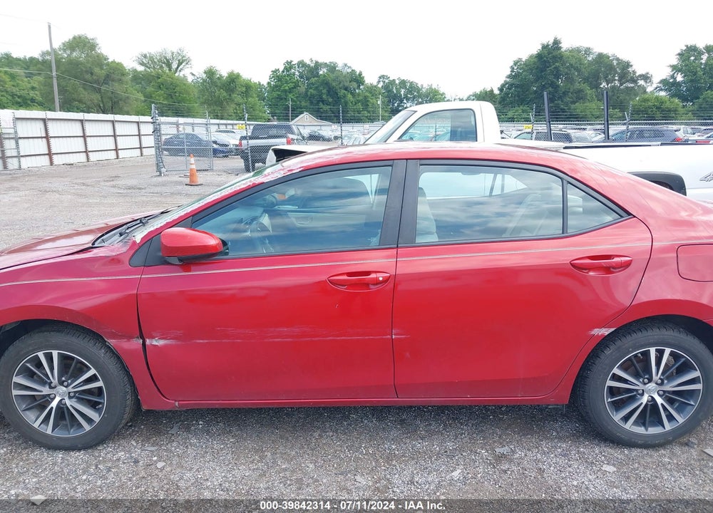 2016 TOYOTA COROLLA LE PLUS VIN: 5YFBURHE2GP556764