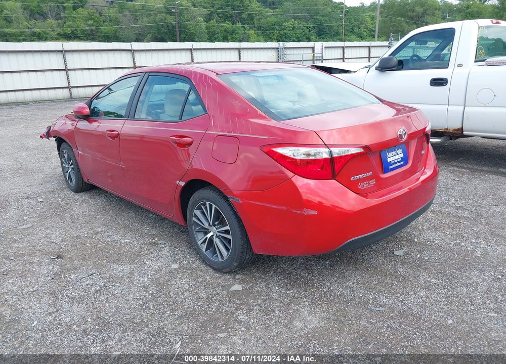2016 TOYOTA COROLLA LE PLUS VIN: 5YFBURHE2GP556764