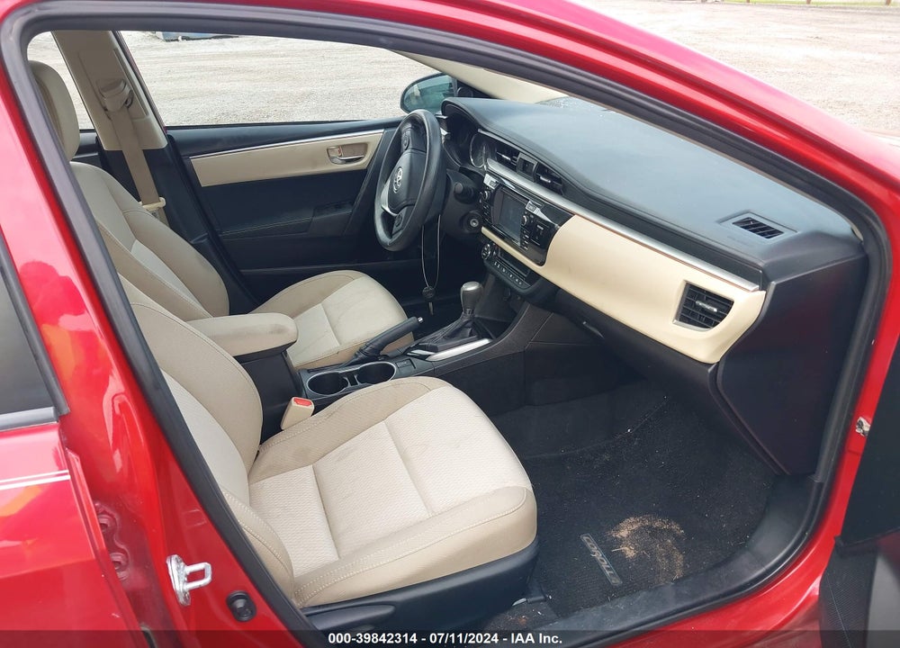 2016 TOYOTA COROLLA LE PLUS VIN: 5YFBURHE2GP556764