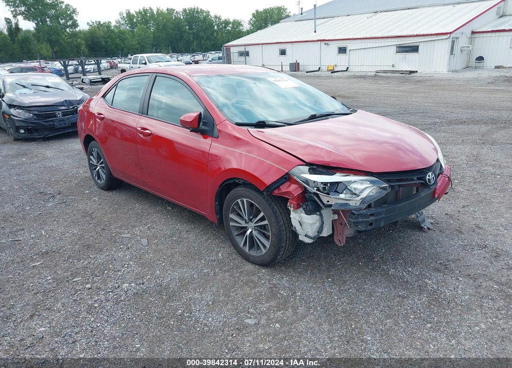 2016 TOYOTA COROLLA LE PLUS VIN: 5YFBURHE2GP556764