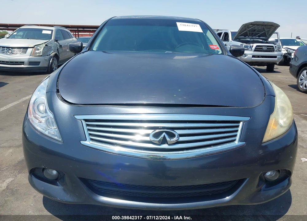 2010 INFINITI G37X VIN: JN1CV6AR4AM254029