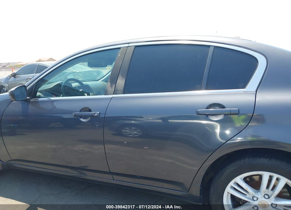 2010 INFINITI G37X VIN: JN1CV6AR4AM254029