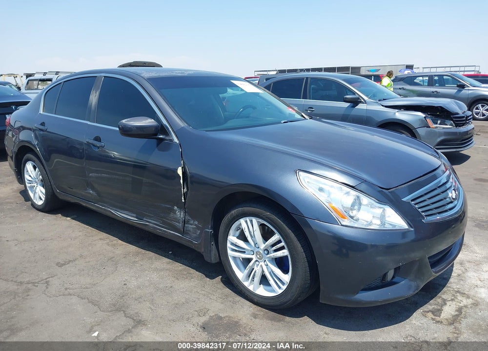 2010 INFINITI G37X VIN: JN1CV6AR4AM254029