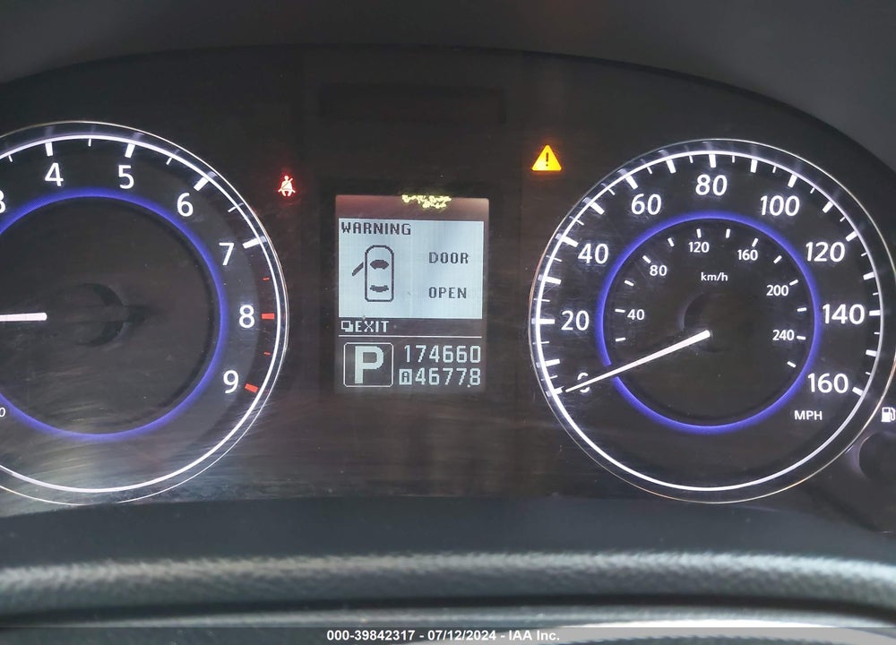 2010 INFINITI G37X VIN: JN1CV6AR4AM254029