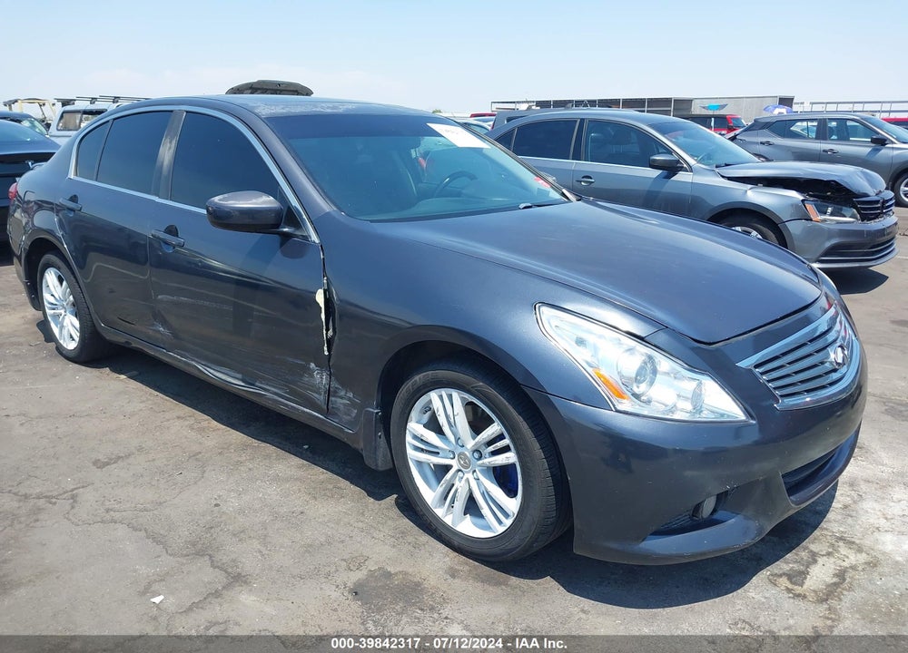 2010 INFINITI G37X VIN: JN1CV6AR4AM254029