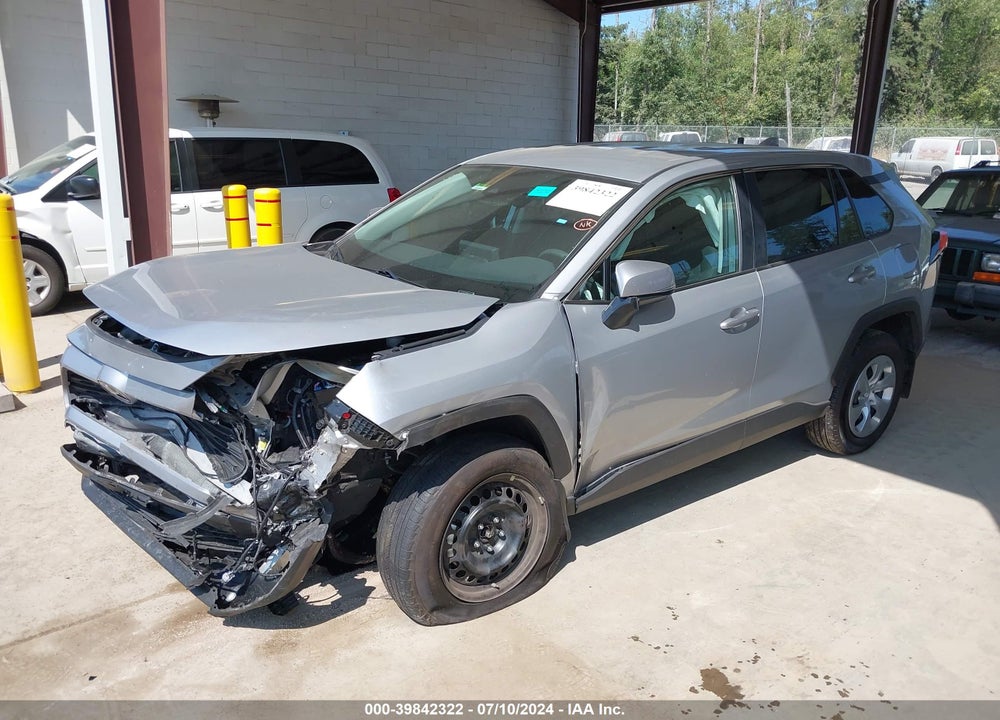 2022 TOYOTA RAV4 LE VIN: 2T3G1RFV6NW327749