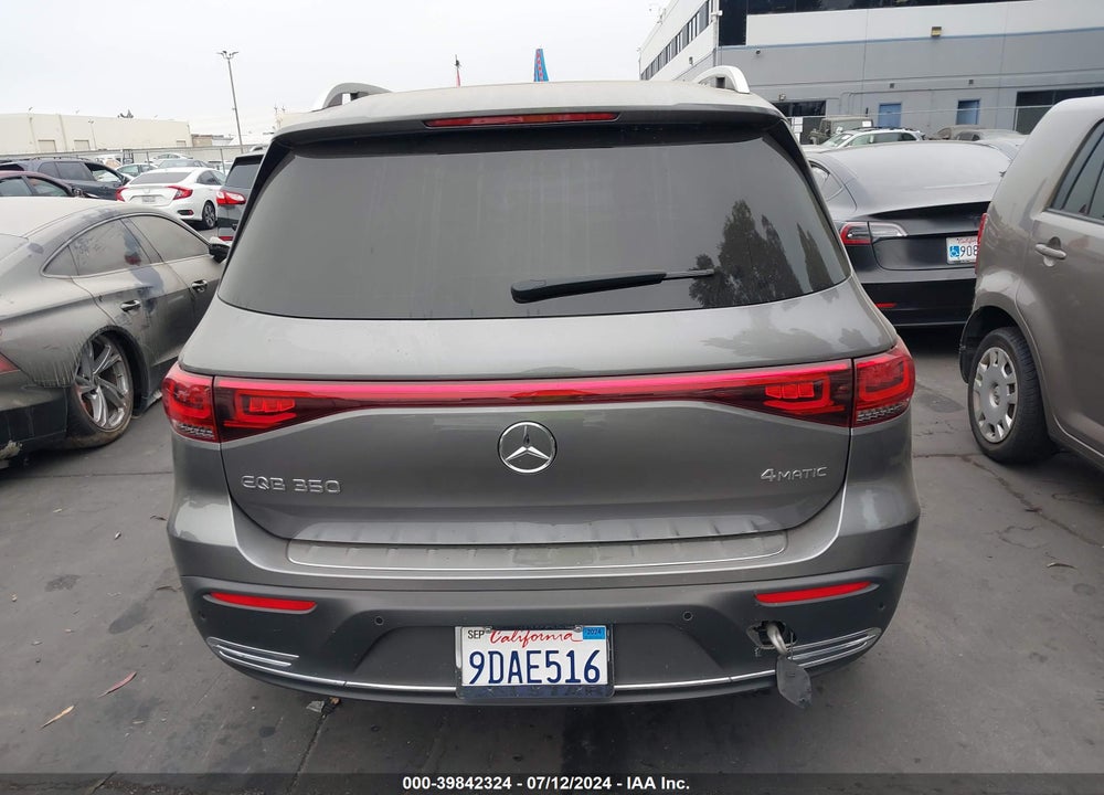 2022 MERCEDES-BENZ EQB 350 SUV 4MATIC VIN: W1N9M1DB4NN007002