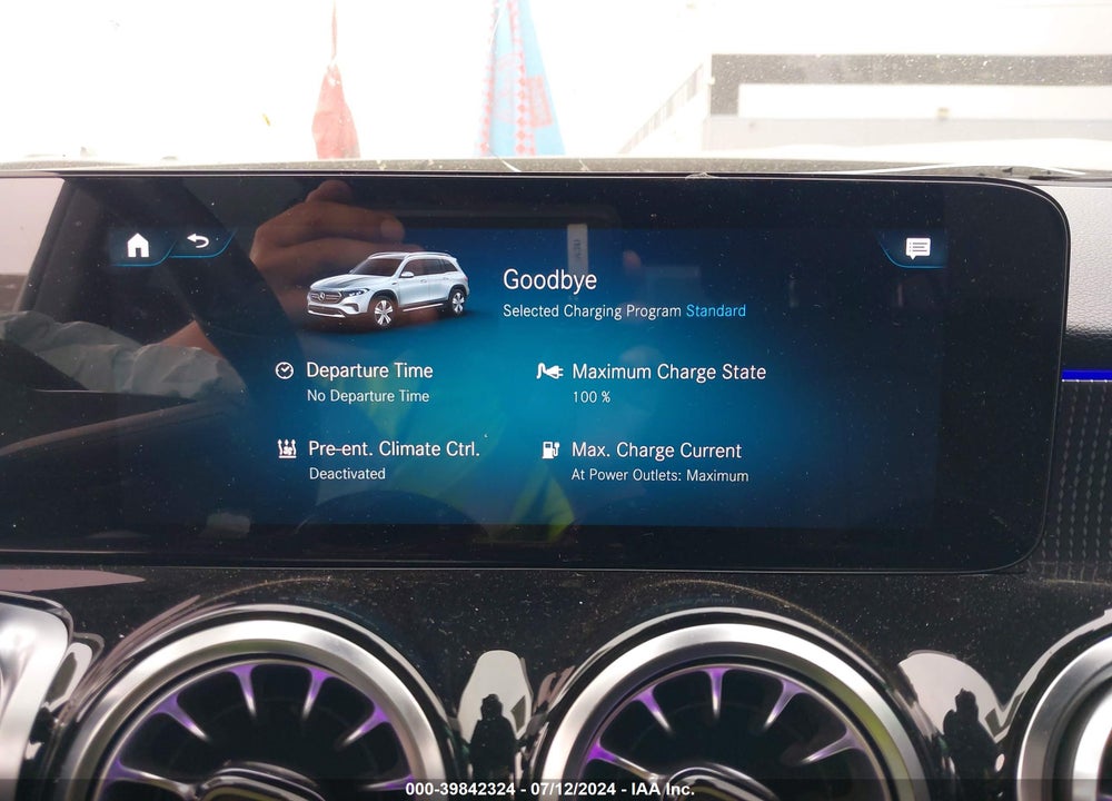 2022 MERCEDES-BENZ EQB 350 SUV 4MATIC VIN: W1N9M1DB4NN007002