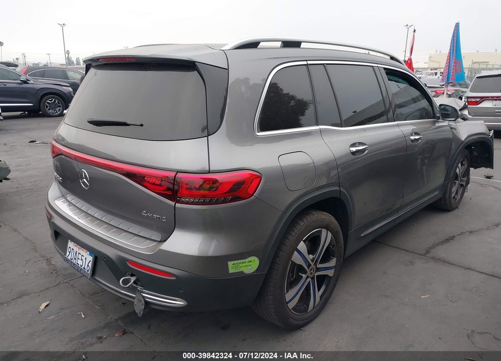 2022 MERCEDES-BENZ EQB 350 SUV 4MATIC VIN: W1N9M1DB4NN007002
