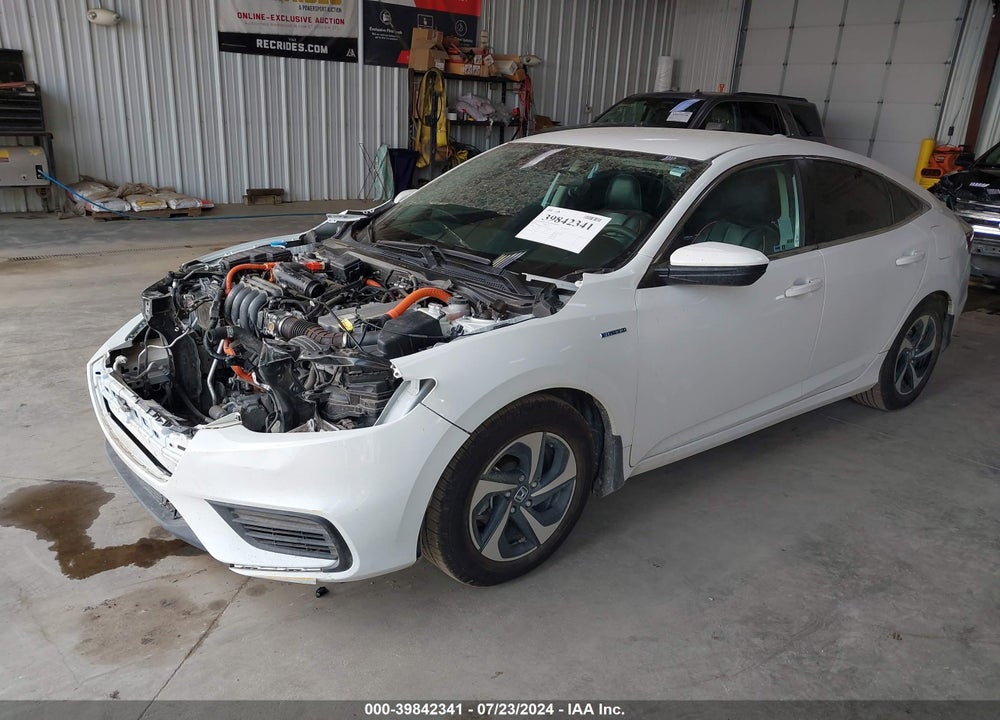 2022 HONDA INSIGHT EX VIN: 19XZE4F51NE012157