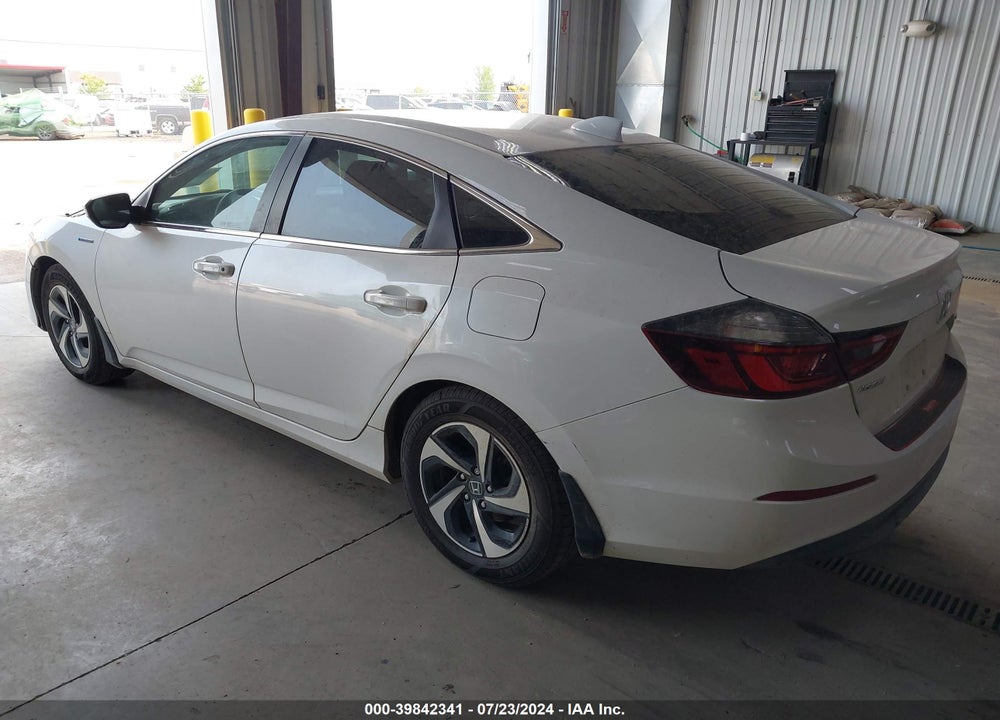 2022 HONDA INSIGHT EX VIN: 19XZE4F51NE012157