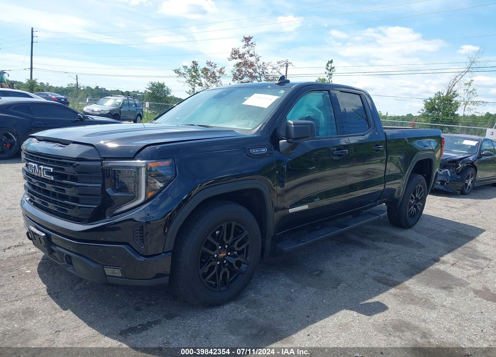 2022 GMC SIERRA 1500 2WD DOUBLE CAB STANDARD BOX ELEVATION VIN: 1GTRHCED4NZ511243