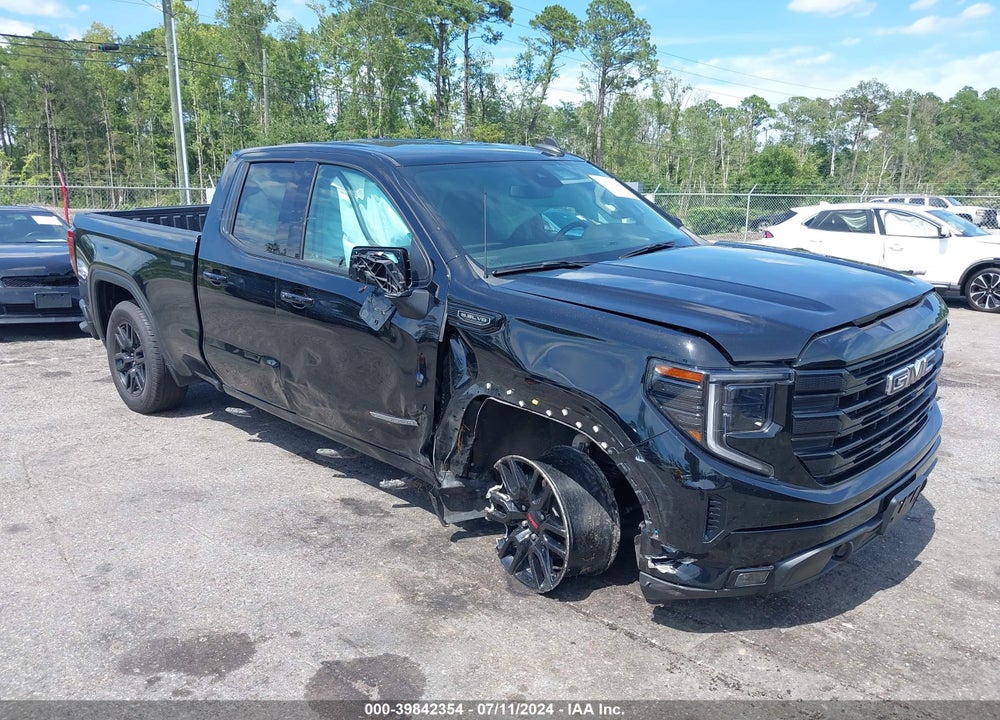2022 GMC SIERRA 1500 2WD DOUBLE CAB STANDARD BOX ELEVATION VIN: 1GTRHCED4NZ511243