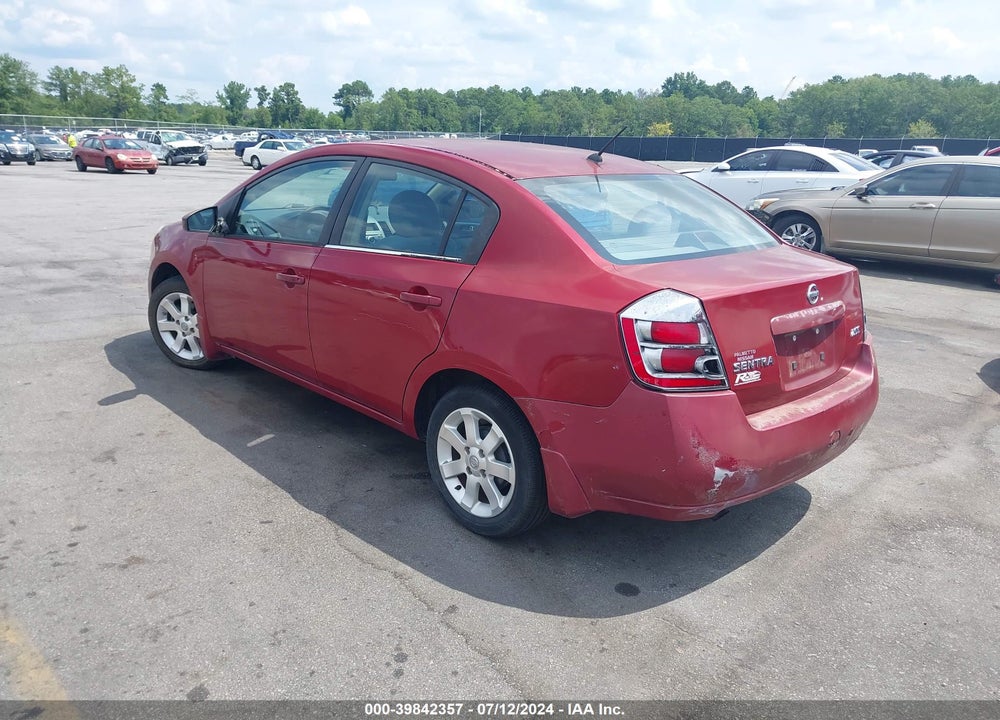 2007 NISSAN SENTRA 2.0S VIN: 3N1AB61E57L623738