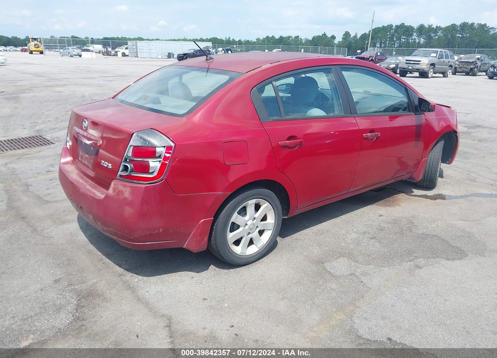 2007 NISSAN SENTRA 2.0S VIN: 3N1AB61E57L623738