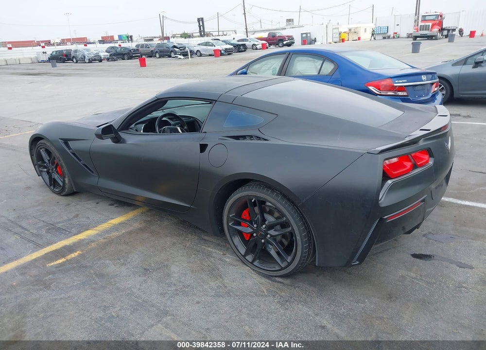 2016 CHEVROLET CORVETTE STINGRAY VIN: 1G1YF2D77G5113051