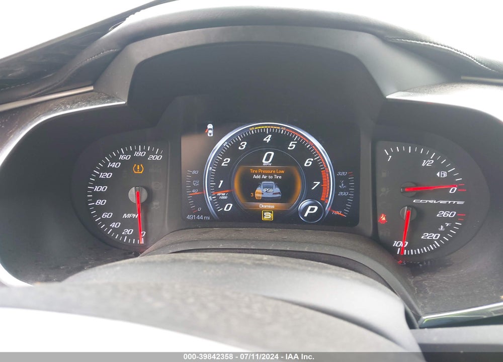 2016 CHEVROLET CORVETTE STINGRAY VIN: 1G1YF2D77G5113051
