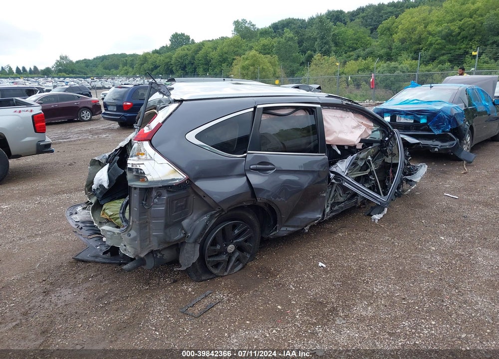 2015 HONDA CR-V EX-L VIN: 2HKRM4H73FH631163