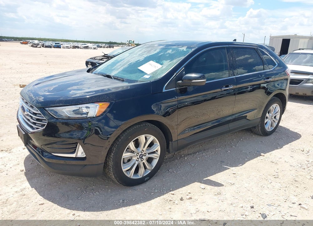 2021 FORD EDGE TITANIUM VIN: 2FMPK3K90MBA50628