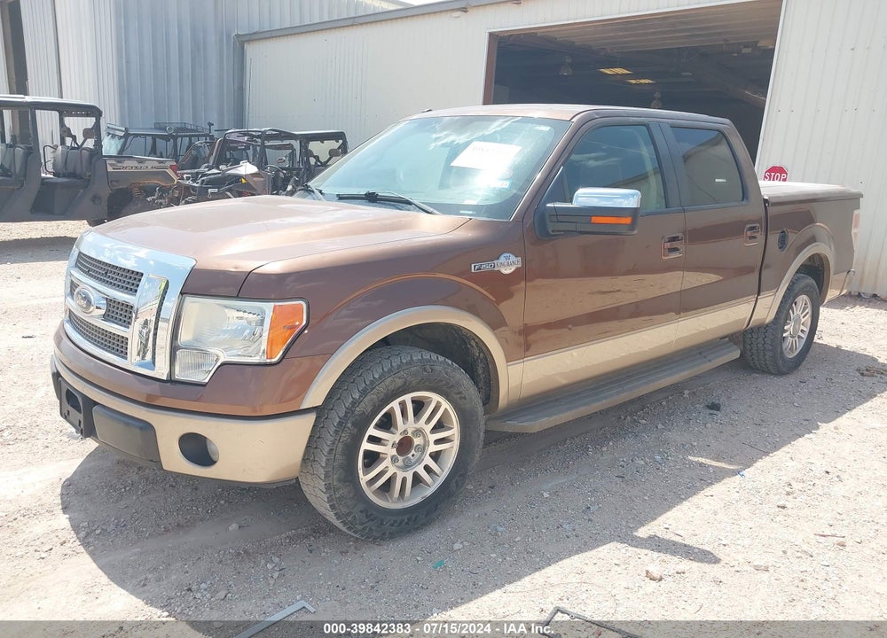 2011 FORD F-150 KING RANCH VIN: 1FTFW1CF0BKD01132