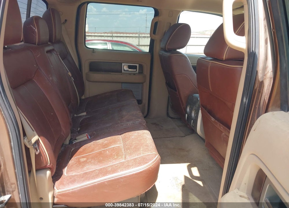 2011 FORD F-150 KING RANCH VIN: 1FTFW1CF0BKD01132