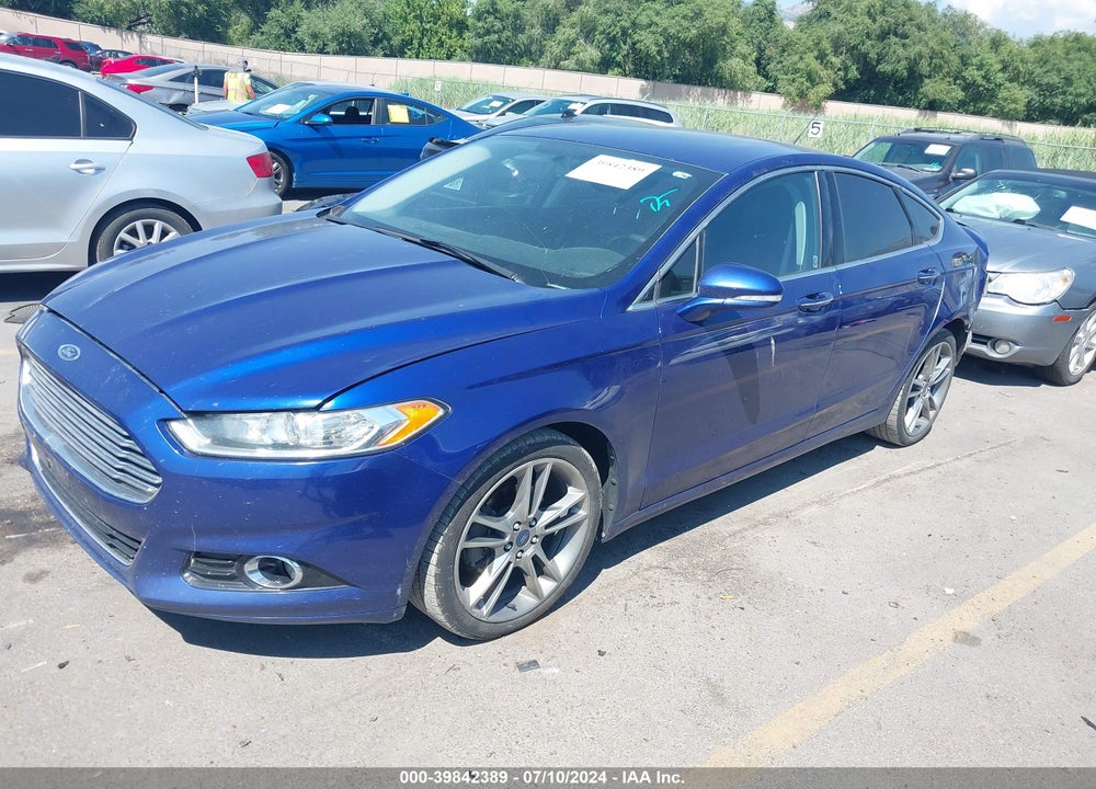 2014 FORD FUSION TITANIUM VIN: 3FA6P0D91ER192623
