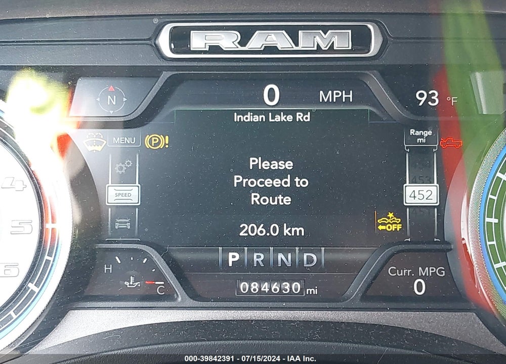 2019 RAM 1500 VIN: 1C6SRFHT3KN577845