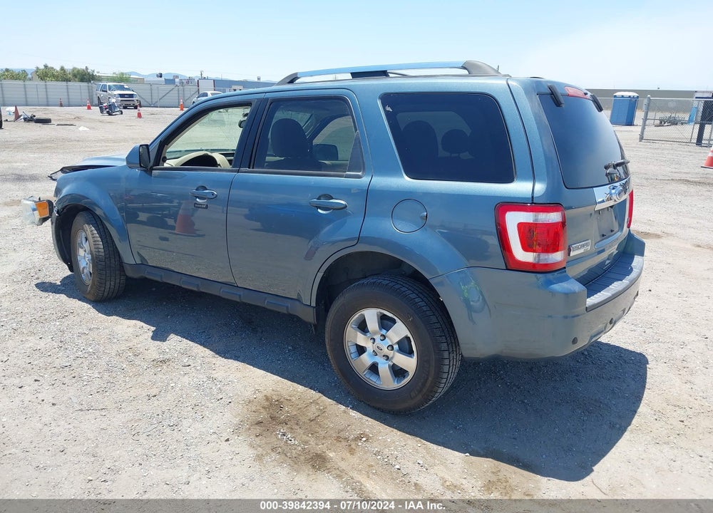 2012 FORD ESCAPE LIMITED VIN: 1FMCU0EG8CKC46158