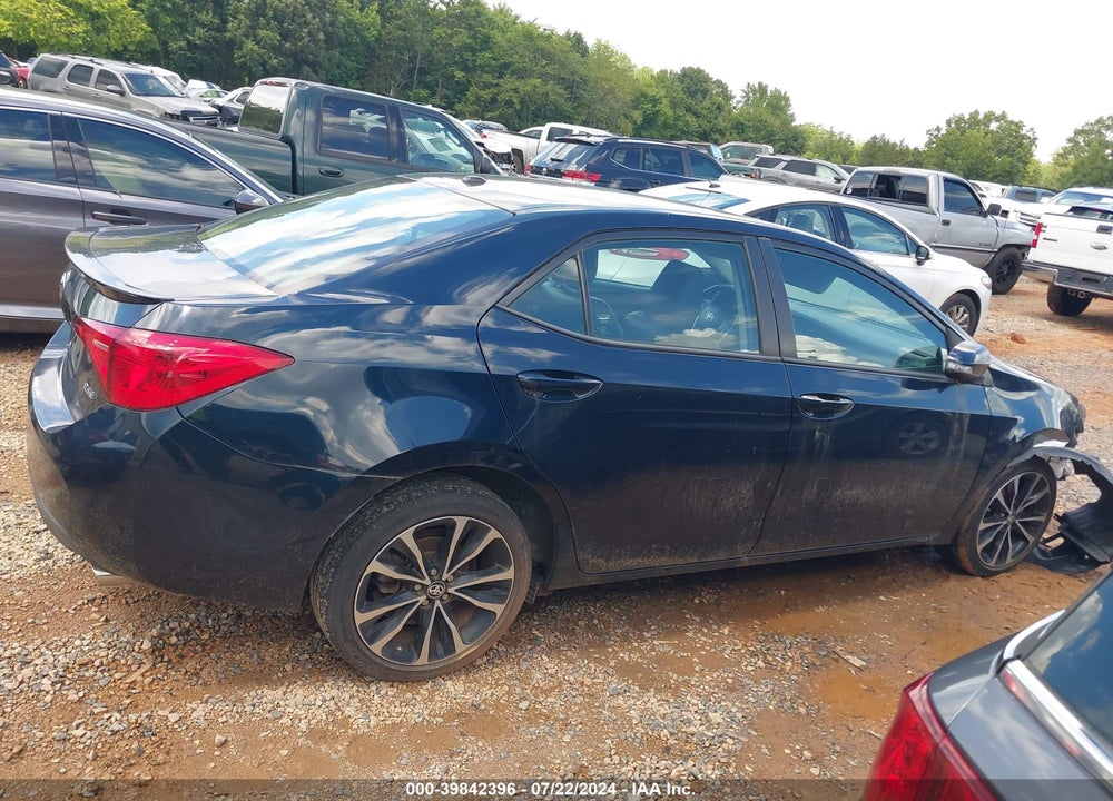 2017 TOYOTA COROLLA XSE VIN: 2T1BURHE1HC837827