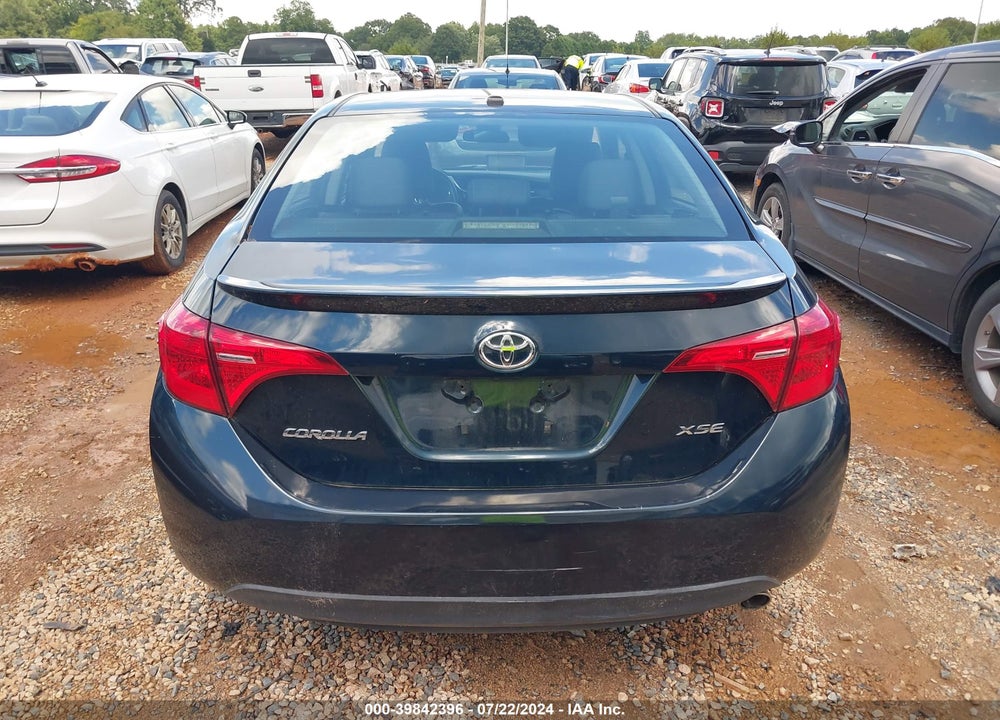 2017 TOYOTA COROLLA XSE VIN: 2T1BURHE1HC837827