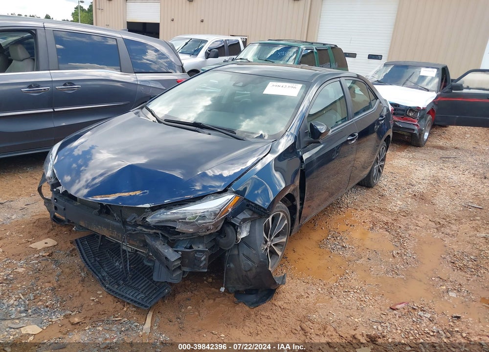 2017 TOYOTA COROLLA XSE VIN: 2T1BURHE1HC837827