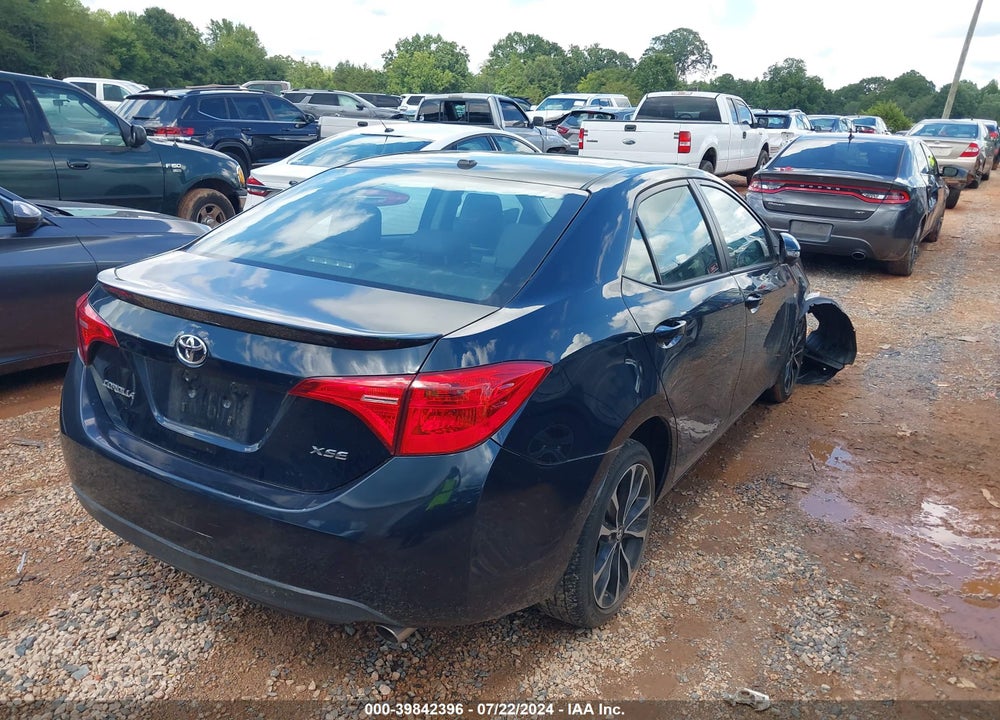 2017 TOYOTA COROLLA XSE VIN: 2T1BURHE1HC837827