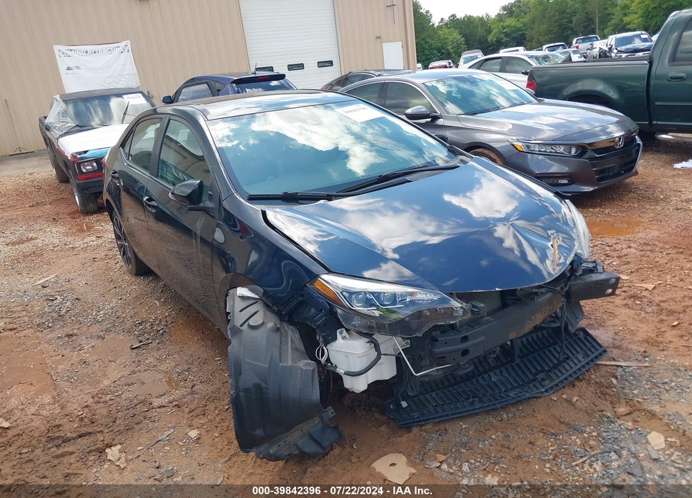 2017 TOYOTA COROLLA XSE VIN: 2T1BURHE1HC837827